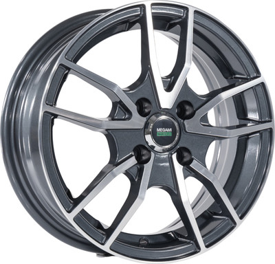 Литой диск Megami MGM-20FF 16x6.5" 4x100мм DIA 60.1мм ET 50мм GMF