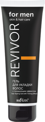 Гель для укладки волос Belita Revivor for Men.Skin & Hair Care с тонирующим эффектом (100мл)