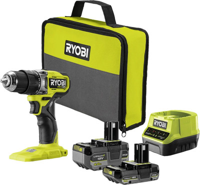 Аккумуляторная дрель-шуруповерт Ryobi RPD18C1-242S (5133006524)
