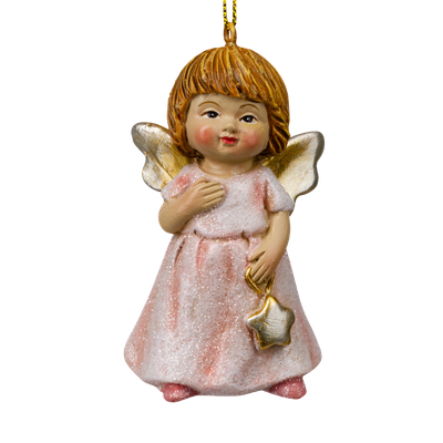 Елочная игрушка Erich Krause Decor. Ангел со звездой / 64599