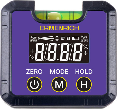 Уклономер цифровой Ermenrich Verk LQ30 / 85692 (фиолетовый)