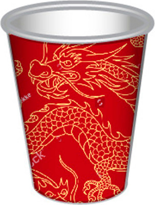 Набор бумажных стаканов Лекс Drake6 (250мл, 6шт)