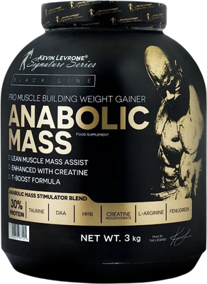 Гейнер Kevin Levrone Anabolic Mass (3кг, сникерс)