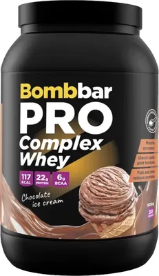 Протеин Bombbar Мультипротеин (900г, шоколадный пломбир)