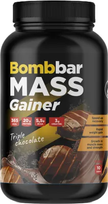 Гейнер Bombbar Тройной шоколад (1000г)
