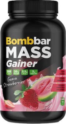 Гейнер Bombbar Гуава клубника (1000г)