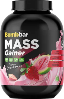 Гейнер Bombbar Гуава клубника (2700г)