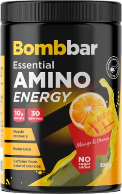 Комплексные аминокислоты Bombbar АминоЭнерджи (300г, манго/апельсин)