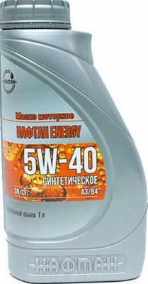 Моторное масло Нафтан Energy 5W40 SN/CF A3/B4 (1л)