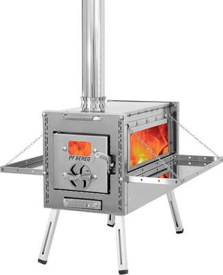 Печь походная Берег Atomstove Камин Малый (65мм)