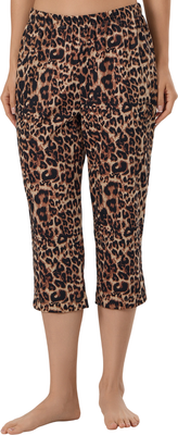 Бриджи домашние Mark Formelle 522241 (р.164/170-106, леопард на песочном)