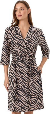 Халат Mark Formelle 552275/1 (р.164/170-92-98, зебра на холодном бежевом)