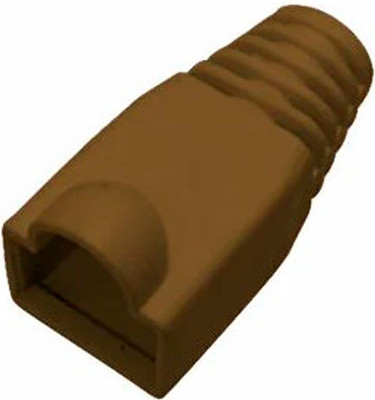 Колпачок для кабеля Lanmaster TWT-BO-6.0-BR/100 (100шт, коричневый)
