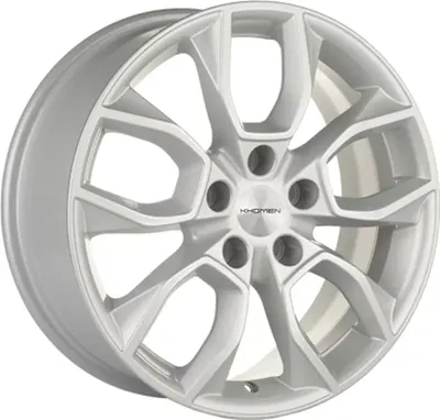 Литой диск Khomen KHW1713 Changan CS35 Plus 17x7" 5x110мм DIA 63.3мм ET 46мм (F-Silver)