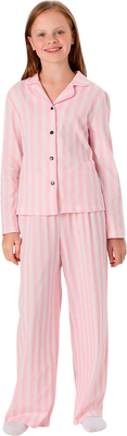 Пижама детская Mark Formelle 567754 (р.164-84, розовая полоска/Moscow)