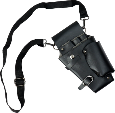 Пояс для парикмахерских инструментов Queen Fair Для мастера / 7330216 (черный)