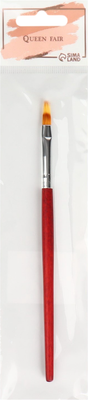 Кисть для маникюра Queen Fair 2750934 (коричневый)