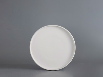 Тарелка столовая обеденная Sundays Home Minimalist керамика / TRVK26002 (27см, белый)