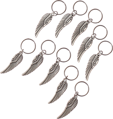 Комплект аксессуаров для волос Queen Fair Крылья / 7338800 (серебристый)