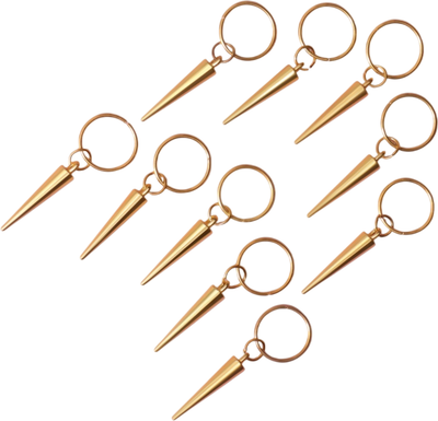 Комплект аксессуаров для волос Queen Fair Клинья / 7338805 (золото)