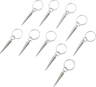 Комплект аксессуаров для волос Queen Fair Клинья / 7338804 (серебристый)