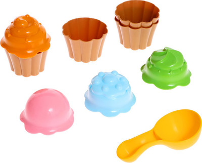 Набор игрушек для песочницы Fancy Кексы / 7029100