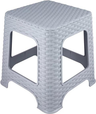 Табурет пластиковый Полимербыт Артлайн / 4343505 (серый)