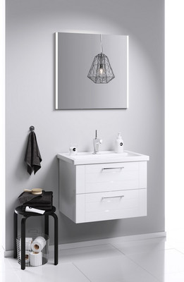 Тумба с умывальником Aqwella Манчестер MAN01082 + Фостер 80 (4640021064733)