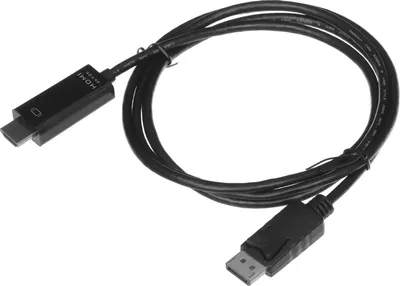 Кабель KingPrice KP-DP1.2-HD2.0-1.5M (1.5м, черный)