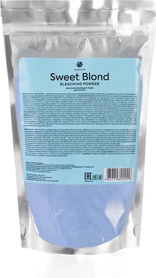 Порошок для осветления волос Adricoco Sweet Blond (250г, голубой)