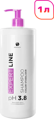 Шампунь для волос Adricoco Expert Line стабилизатор цвета (1л)
