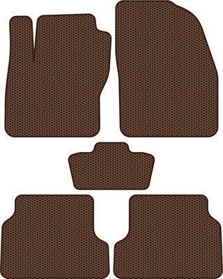 Комплект ковриков для авто Alicosta 0355_1-кор для Ford Focus II универсал/седан/хэтчбек 2004-2011 (EVA соты, коричневый)