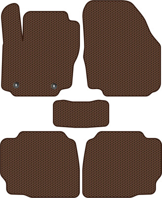 Комплект ковриков для авто Alicosta 0367_1-кор для Ford Mondeo IV седан/лифтбек/универсал 2007-2015 (EVA соты, коричневый)