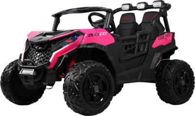 Детский автомобиль RiverToys K555KK 4WD 24V (розовый)