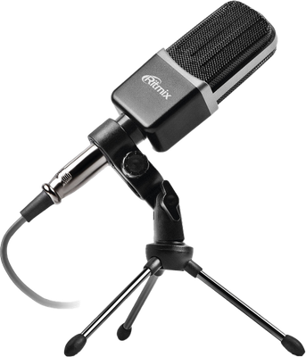 Микрофон Ritmix RDM-123 (черный)
