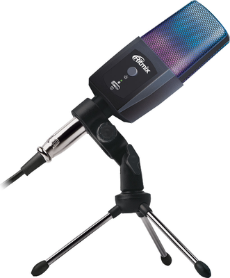 Микрофон Ritmix RDM-170 (черный)