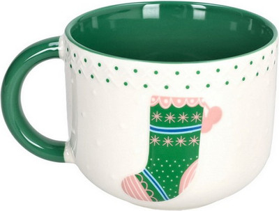 Кружка Andrea Fontebasso New Milk & Coffee Chalet Носок / NL6145B3048