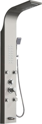 Душевая панель Cerutti Victoria BR (матовая нержавеющая сталь)