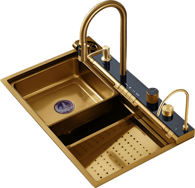 Мойка кухонная Cerutti Gloria Pro Nano Gold (золото)