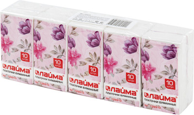 Бумажные салфетки Laima 126910 (10x10шт)