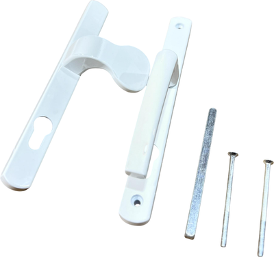 Ручка дверная Прогейт 26.85.9016PT (RAL9016)