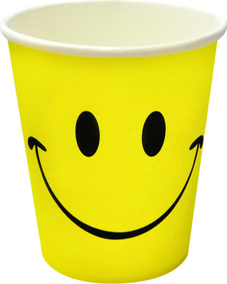 Набор бумажных стаканов Лекс Улыбка (6шт, 200мл)