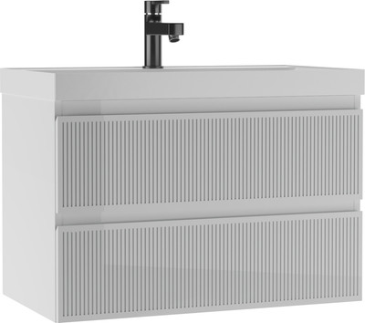 Тумба под умывальник Домино Unit 80 Tower В2 (белый)