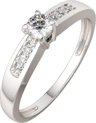 Кольцо из серебра ZORKA 0210469.ZZ (р.16.5, с фианитами)