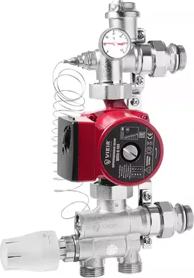 Насосно-смесительный узел коллектора Vieir VR202 (без насоса)