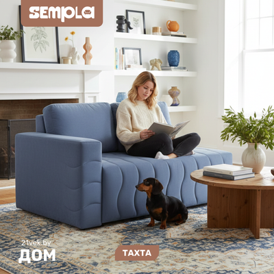 Тахта SEMPLA Орион правый (мора деним)