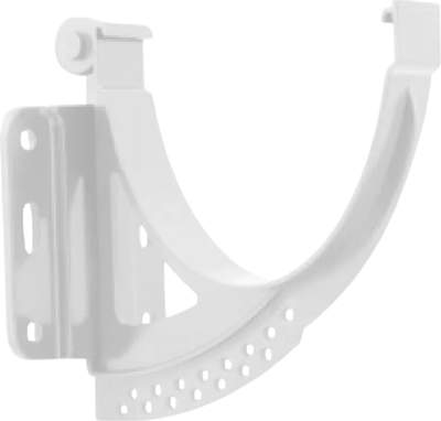 Кронштейн желоба Альта-профиль ПВХ У (белый)