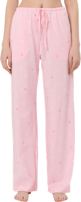 Штаны домашние Mark Formelle 532410 (р.164/170-106, текст на розовом1)