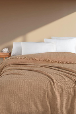 Плед Sarev Евро 220x240 / PL027 SIMA v4/Kahve