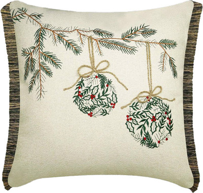 Подушка декоративная Sarev 45x45 / Е011 ALBA Ekru